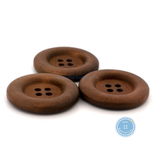 Load image into Gallery viewer, (3 pieces set) 31mm Big RIM Wooden Button

