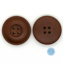 Load image into Gallery viewer, (3 pieces set) 26mm &amp; 22mm 4hole Wood Button
