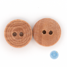 Load image into Gallery viewer, (3 pieces set) 10mm Litchi Wooden Button

