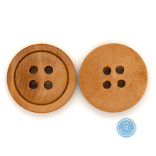 Load image into Gallery viewer, (3 pieces set) 18mm-4hole Wooden Button
