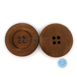 (3 pieces set) 31mm Big RIM Wooden Button