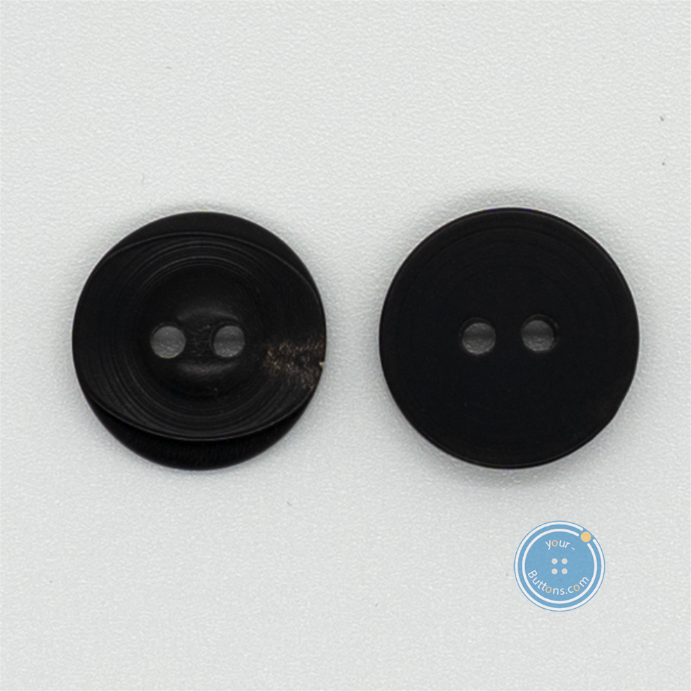 (3 pieces set) 15mm Real Horn Button