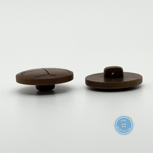 Load image into Gallery viewer, (3 pieces set) 15mm &amp; 22mm Wooden Shank Button with leather looking
