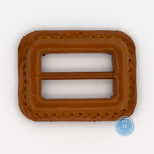 (1 pieces set) 42mm Real Leather Buckle - Brown