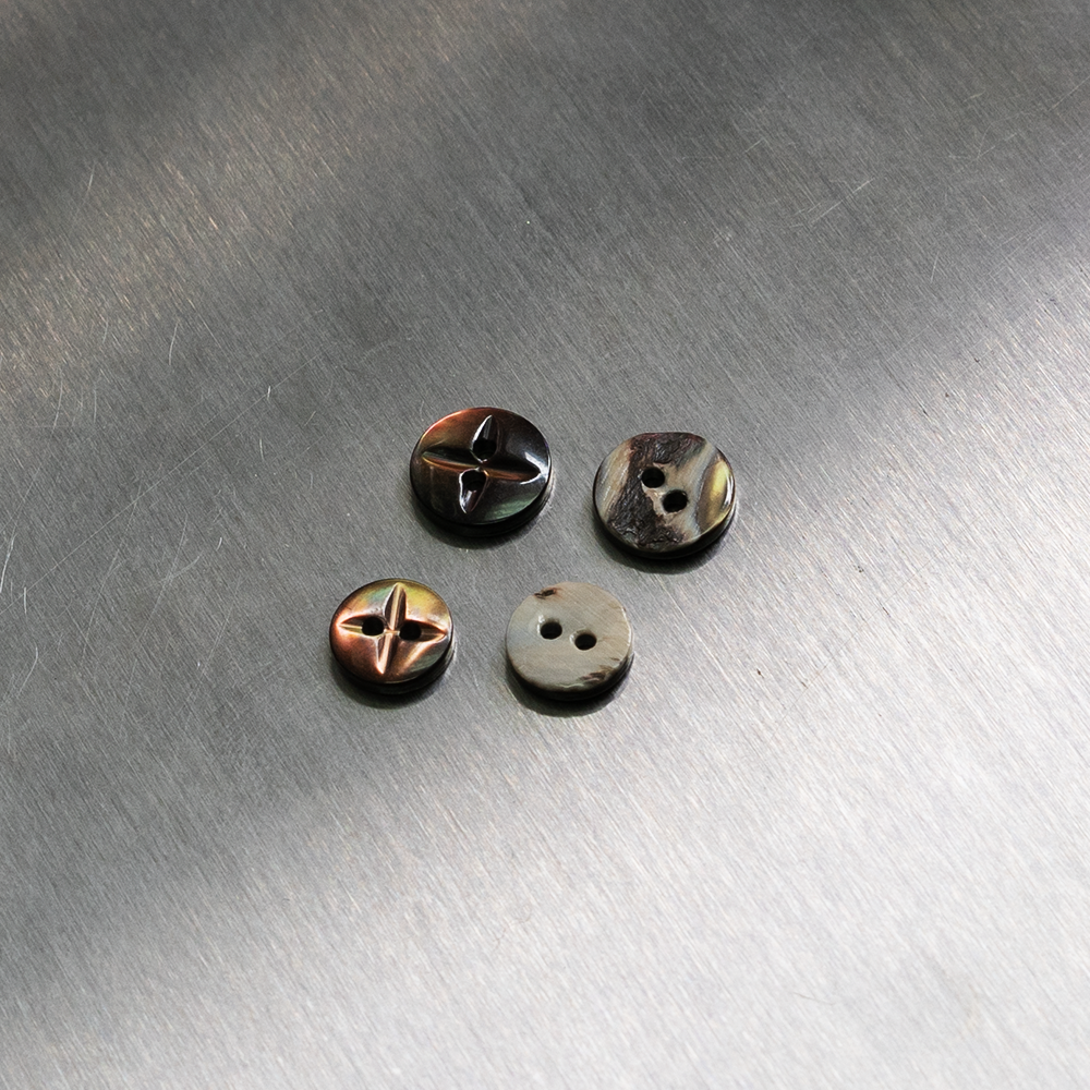 (3 pieces set) 9mm & 10mm special takase shell Shiny Brown