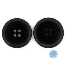 Load image into Gallery viewer, (3 pieces set) 28mm Black Corozo Button
