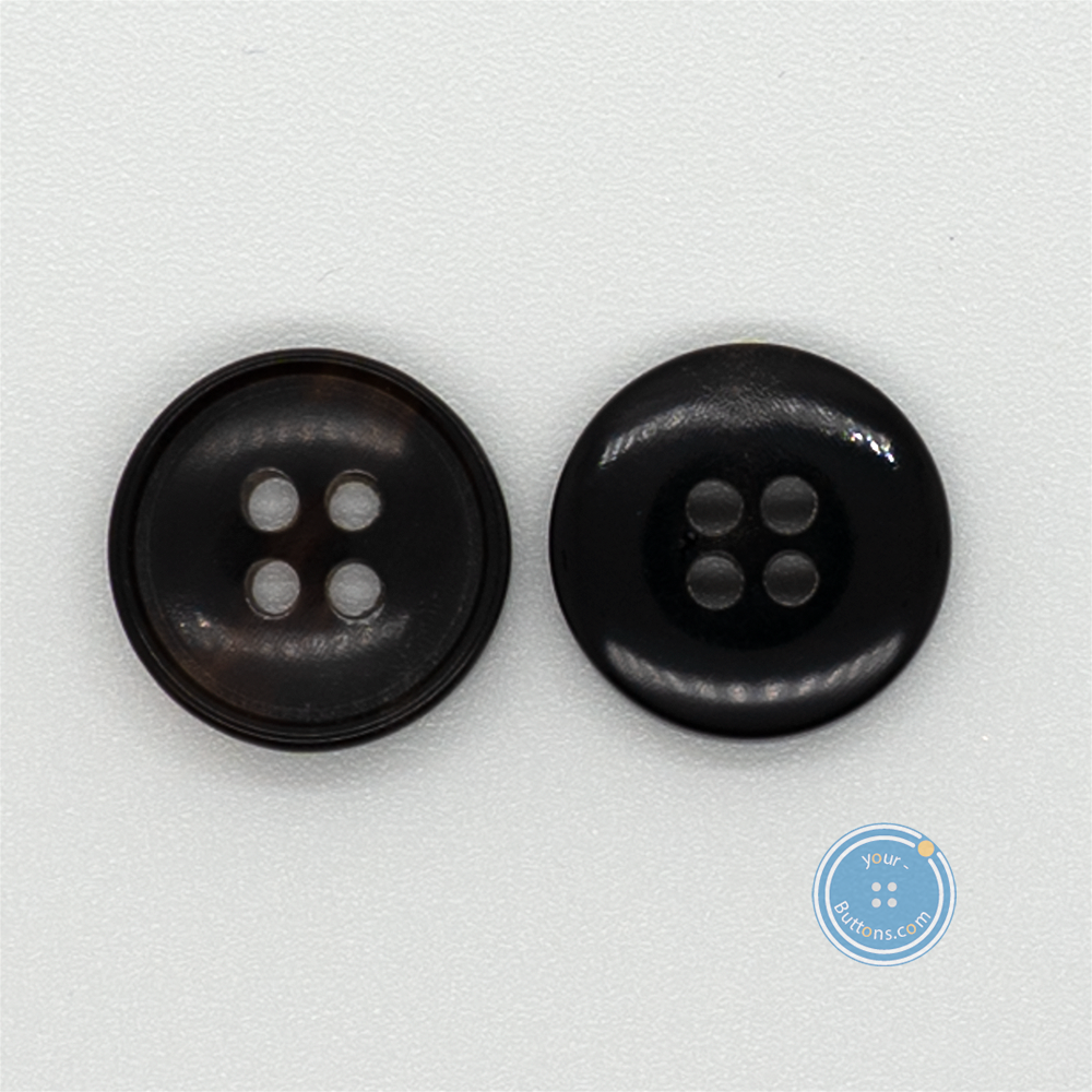 (3 pieces set) 15mm Natural Horn Button