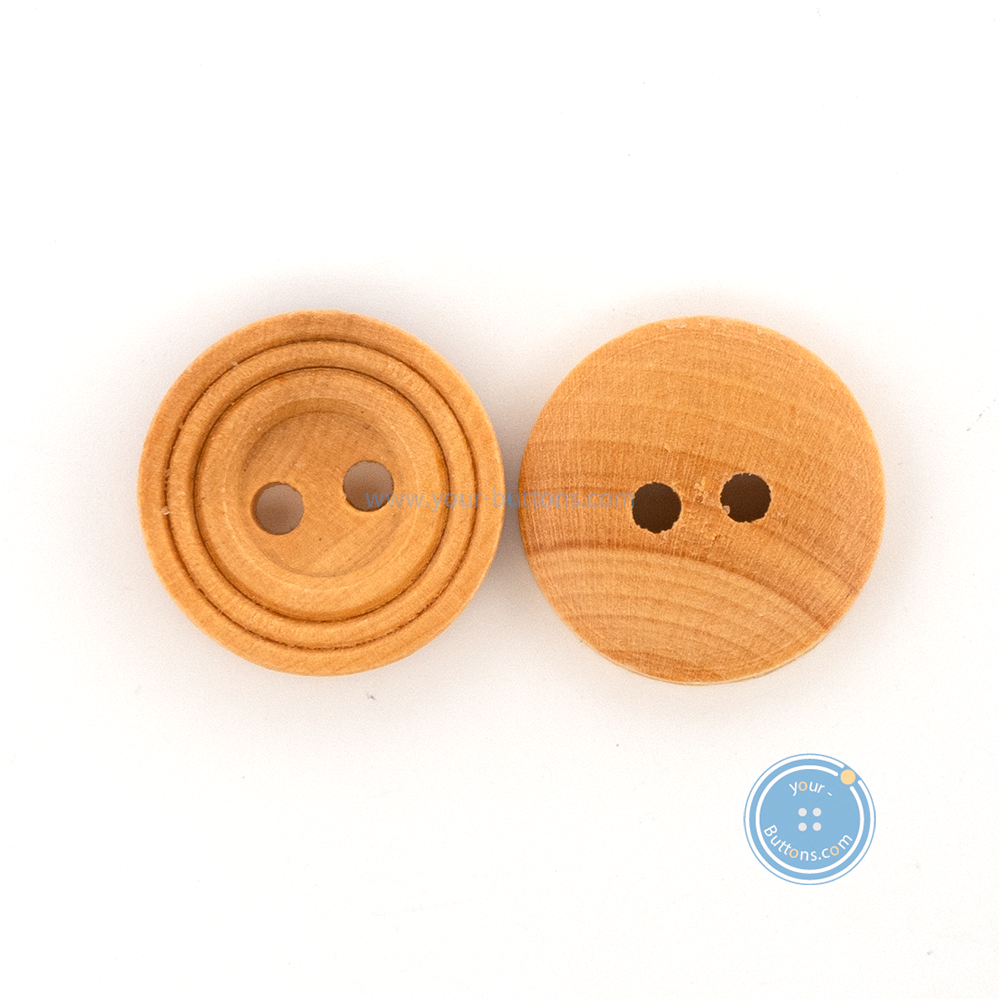 (3 pieces set) 13mm,15mm & 22mm Wooden Button