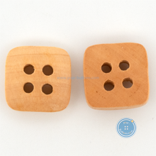 Load image into Gallery viewer, (3 pieces set) 11mm &amp; 13mm Square Wooden Button
