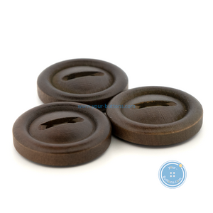 (3 pieces set) 20mm Cateye hole Wooden Button