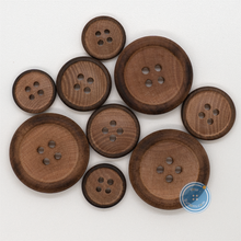 Load image into Gallery viewer, (3 pieces set) 14mm, 18mm &amp; 21mm Wood button

