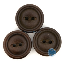 Load image into Gallery viewer, (3 pieces set) 20mm Cateye hole Wooden Button
