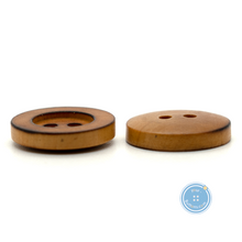Load image into Gallery viewer, (3 pieces set) 15mm,18mm,20mm &amp; 30mm-2hole Burnt Wooden Button
