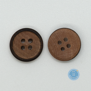 (3 pieces set) 14mm, 18mm & 21mm Wood button