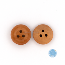 Load image into Gallery viewer, (3 pieces set) 15mm &amp; 18mm Wooden Button with 3-hole
