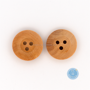 (3 pieces set) 15mm & 18mm Wooden Button with 3-hole