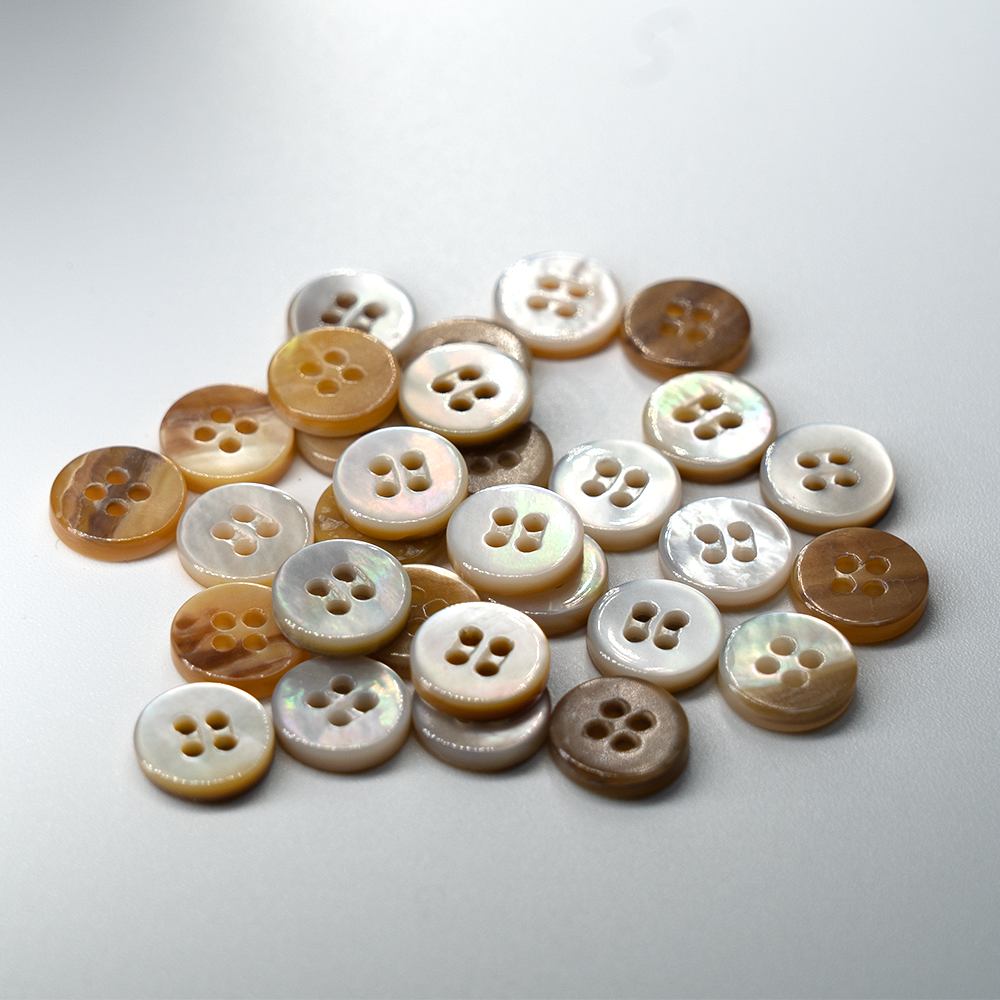 (3 pieces set) 9mm - 23mm Mother of Pearl shell Button