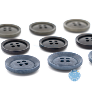 (3 pieces set) 20mm & 23mm Corozo Button in Blue,Navy & Grey Color