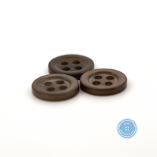 Load image into Gallery viewer, (3 pieces set) 11mm Brown Takase Button
