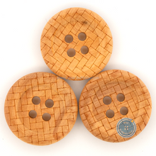 Load image into Gallery viewer, (3 pieces set) 19mm Wooden Button with laser
