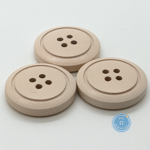 (3 pieces set) 25mm Wood button