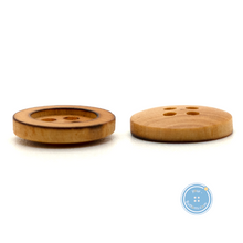 將圖片載入圖庫檢視器 (3 件套) 10mm &amp; 13mm-4hole Burn Wooden Button
