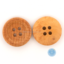 Load image into Gallery viewer, (3 pieces set) 19mm Wooden Button with laser
