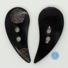 Load image into Gallery viewer, (2 pieces set) 53mm Hand-Made Horn Toggle
