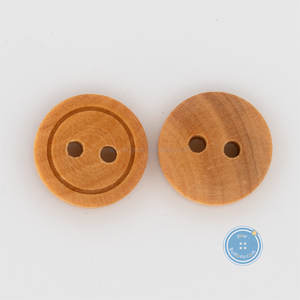 (3 pieces set) 10mm Natural Wooden Button