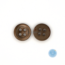 Load image into Gallery viewer, (3 pieces set) 11mm Brown Takase Button
