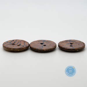 (3 pieces set) 20mm Tiger Pattern Coconut