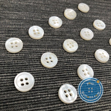 Load image into Gallery viewer, (3 pieces set) 9mm,10mm &amp; 11.5mm Special Thickness:3mm mother of pearl best shirt button
