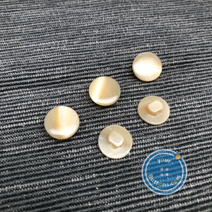 (3 pieces set) 9mm,10mm & 11.5mm Beige Takase shank button