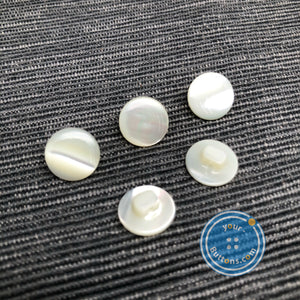 (3 pieces set) 9mm,10mm & 11.5mm White Takase shank button