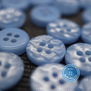 (3 pieces set) 9mm,10mm & 11.5mm Sky blue manhattan button