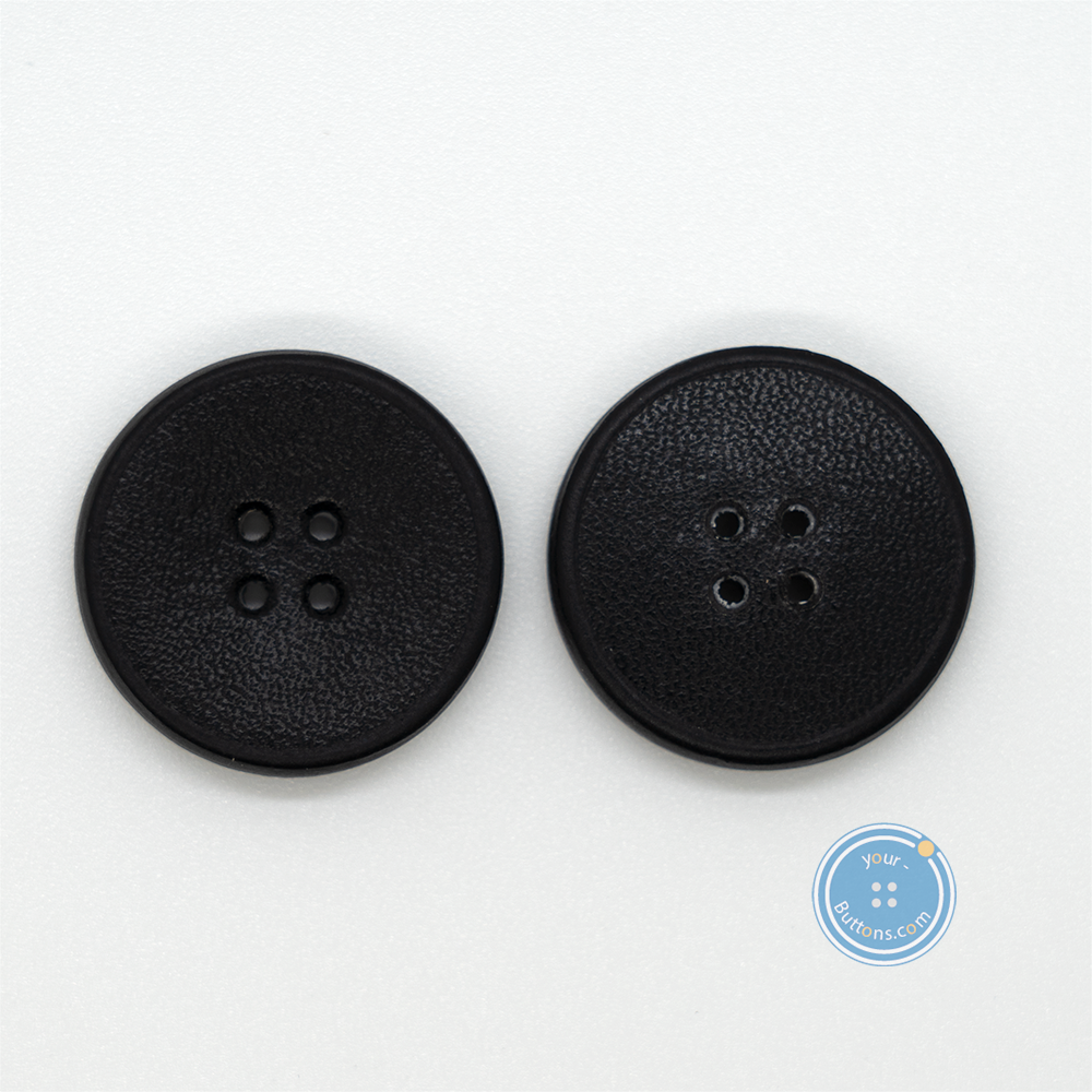 (3 pieces set) 26mm Real leather 4 hole button