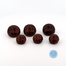 Load image into Gallery viewer, (3 pieces set) 15mm &amp; 20mm Real leather Button - Medium Brown
