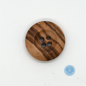 (3 pieces set) 19mm Acacia Wooden Button