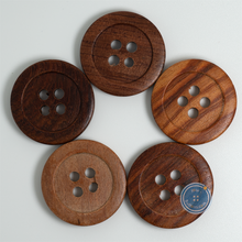 Load image into Gallery viewer, (3 pieces set) 31mm Rosewood Button
