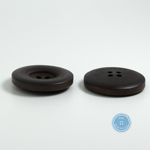 (3 pieces set) 26mm Wood button
