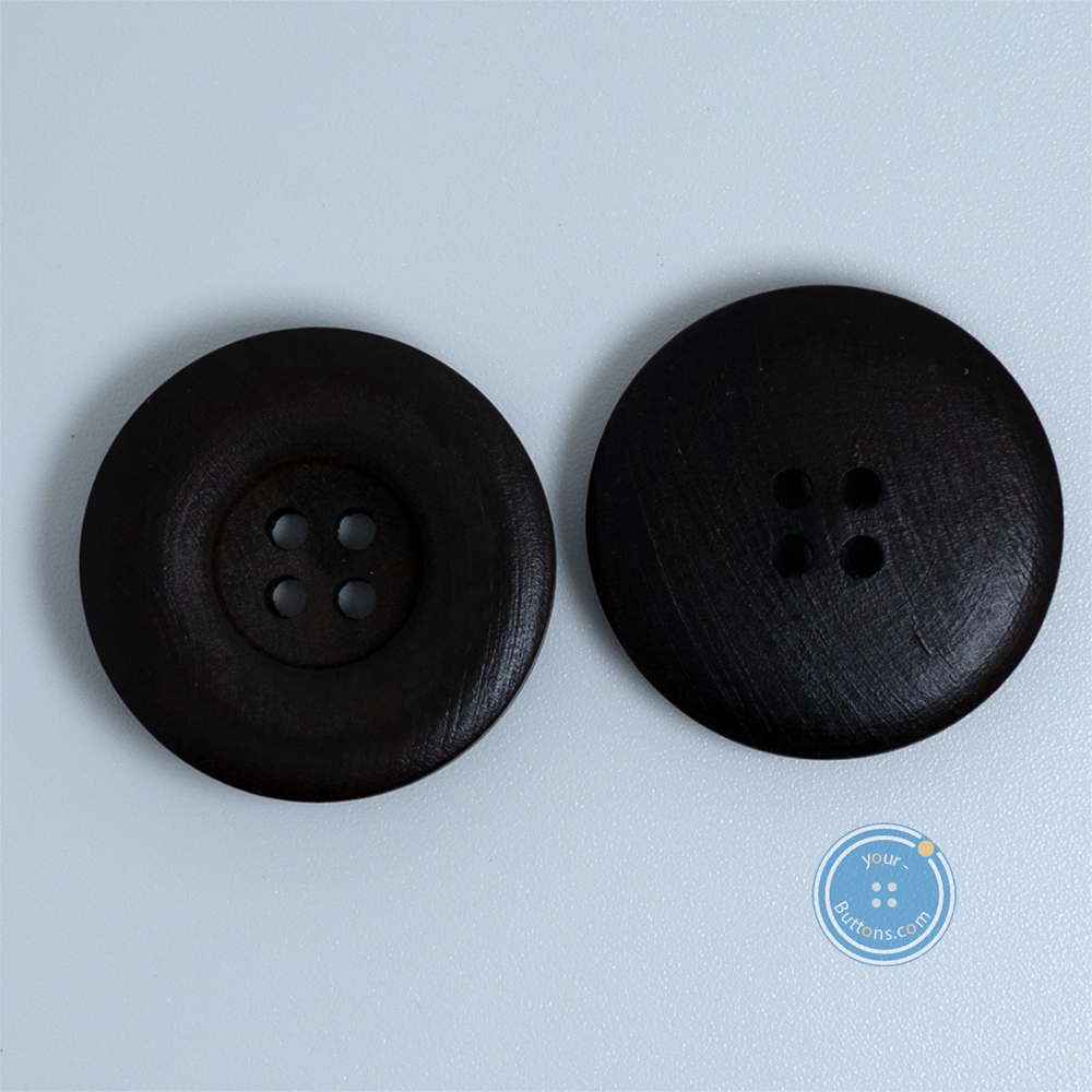 (3 pieces set) 26mm Wood button