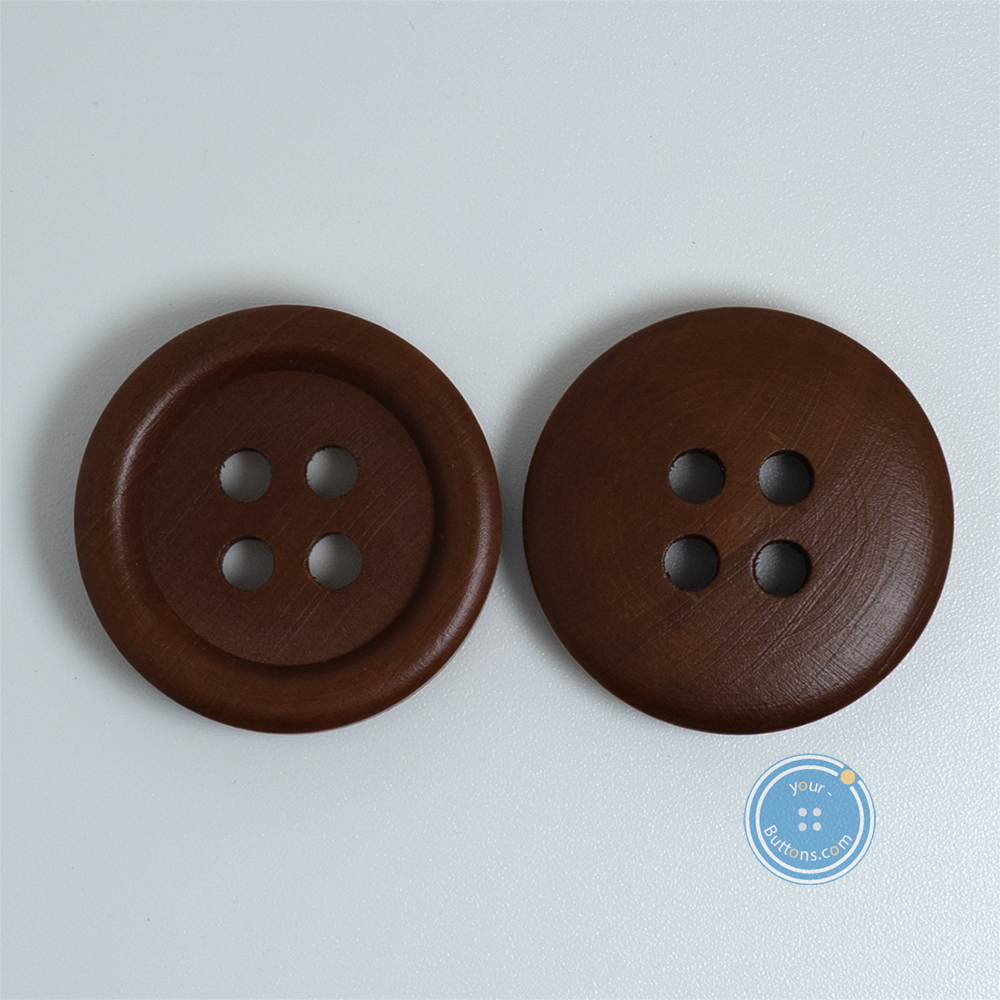(3 pieces set) 31mm Big Hole Wood button